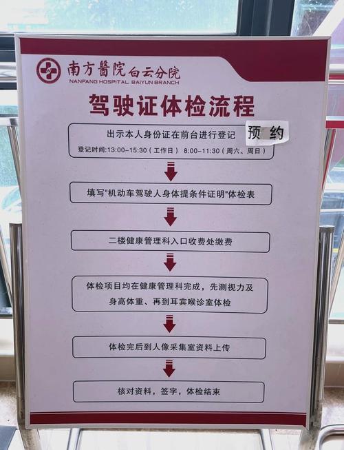 草阳村驾驶员体检时间_驾照期满换证体检地点_交管12123APP查询体检医院