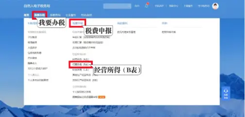 个人所得税经营所得申报表B填写_自然人电子税务局经营所得申报指南_铂略财税培训 所得税纳税申报表填报